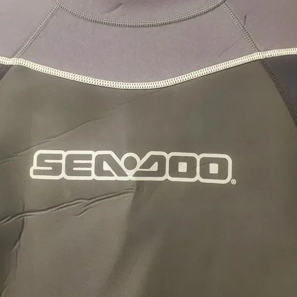 Sea Doo Sandsea Springsuit Wetsuit 2mm Neoprene Men's Shorty XL Charcoal